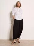 Apricot Klassische Bluse "Tailliertes gestreiftes Baumwollhemd" mit...