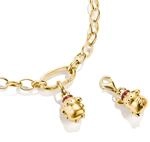 Charm-Einh&auml;nger THOMAS SABO "THOMAS SABO ♡ Hello Kitty Pompompurin Charm -