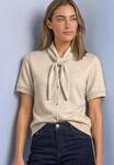 STREET ONE Cardigan Kurzarm Strickjacke mit Schalkragen