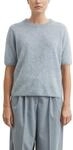 Strickpullover COMMA, Damen, Gr. 34, silber grau, Strick, Obermaterial: 100% Wolle,