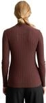 Langarmshirt MARC O'POLO DENIM "aus Baumwoll-Stretch-Jersey", Damen, Gr. XXS, braun