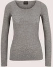 MADELEINE Langarmshirt "Shirt Langarmshirt mit Rundhals & Kaschmir"