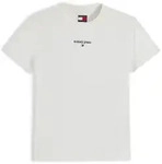 Rundhalsshirt TOMMY JEANS "TJW REG CLASSIC LOGO SS TEE", Damen, Gr. XS (34),...