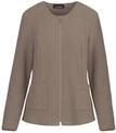 GOLDNER Jackenblazer "Kurzgr&ouml;&szlig;e Jacke im Boucl&eacute;-Look" Passformn&auml;hte im Vorder und