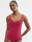 BH-Hemd SLOGGI "ZERO Feel 2.0 THE UP Bra Shirt", Damen, Gr. XL, N-Gr, rot...