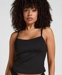 Layershirt HUNKEM&Ouml;LLER "Cami Super Comfort", Damen, Gr. XS, schwarz, 60%...
