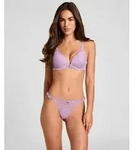 String HUNKEM&Ouml;LLER "Thong Naomi", Damen, Gr. XS, lila, 91% Polyamid, 9% Elasthan,
