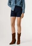 Shorts PEPE JEANS "Shorts GADEA SHORT", Damen, Gr. L, deep sea blau, 100% Baumwolle,