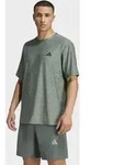 T-Shirt ADIDAS PERFORMANCE "WORKOUT ESSENTIALS FLEX", Herren, Gr. S, gr&uuml;n (legend