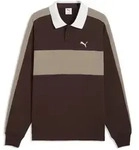 Sweatshirt PUMA "T7 Relaxed Polo Sweatshirt mit Rundhalsausschnitt Herren", Herren,