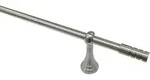Gardinenstange GARDINIA "Set Metall" Gr. 2, silber (edelstahlfarben), L:200cm