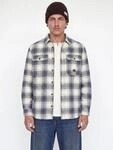 Jack & Jones Langarmhemd "JPRBLUIVY CHECK L/S OVERSHIRT SN" Baumwolle, normal