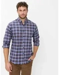 Businesshemd BRAX "Style DANIEL", Herren, Gr. M, Normalgr&ouml;&szlig;en, blau (mauve),...