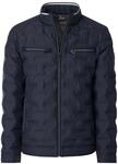 Steppjacke CASAMODA "CASAMODA Steppjacke uni", Herren, Gr. M, blau (dunkelblau), 100%