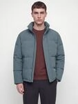 Steppjacke JACK & JONES "JJESOHO PUFFER COLLAR AW26 SN", Herren, Gr. L, grau