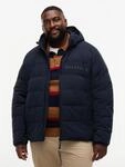 Steppjacke "BT-DETACH HOODED BRANDED", Herren, Gr. XXL, blau (navy blau), Web,