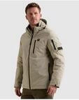 PME LEGEND Outdoorjacke "CONESTOGA Dasrip" mit Kapuze mit abzippbarer Kapuze,