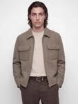 Jack & Jones Blouson "JPRBLUWAKEFIELD WOOL BLEND JACKET SN" Materialmix, mit