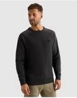 Sweatshirt PME LEGEND, Herren, Gr. L, schwarz (obsidian), Sweatware;Strick,
