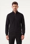 Sweatshirt COLMAR, Herren, Gr. L, schwarz, Sweatware, Obermaterial: 66% Baumwolle,