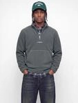 Fleecepullover JACK & JONES "JJSOHO HALFZIP FLEECE", Herren, Gr. L, grau