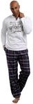 H.I.S Pyjama 1 St&uuml;ck, 2 tlg. mit Flanellhose