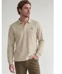 Poloshirt STREET ONE MEN, Herren, Gr. 3XL, classic beige, Web, 82% Baumwolle, 15%