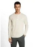 Langarmshirt TOM TAILOR, Herren, Gr. XXL, beige (gardenia wei&szlig;), Single Jersey,