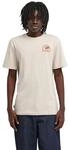 T-Shirt ELEMENT "Timber Drips", Herren, Gr. L, beige (oat milk), Obermaterial: 100%