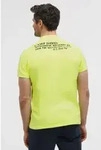 Poloshirt CAMP DAVID, Herren, Gr. L, gelb (gr&uuml;n), Piqu&eacute;, Material: 100% Baumwolle,