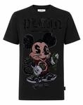 T-Shirt PHILIPP PLEIN "Money", Herren, Gr. S, schwarz (02, schwarz), Obermaterial:
