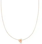 Kette mit Anh&auml;nger TAMARIS "Organic Heart, Herz", rosa (ros&eacute;goldfarben),