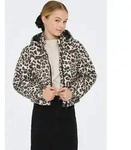 Steppjacke KIDS ONLY "KOGDALIA SHORT PUFFER AOP JACKET CP OTW", M&auml;dchen, Gr. 122,