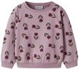 Name It Sweatshirt "NMFOKLA LS NREG SWEAT BRU BOX", Baumwollmischung, regular...