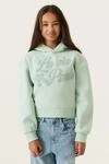 Garcia Sweatshirt, f&uuml;r M&auml;dchen, in Kurzform, mit Kapuze
