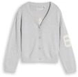 TOM TAILOR Strickjacke mit V-Ausschnitt und Knopfleiste