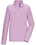 Fleeceshirt KILLTEC "KSW 138 GRLS FLC SHRT", M&auml;dchen, Gr. 152, rosa (orchidee),