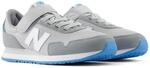Sneaker NEW BALANCE "323", M&auml;dchen, Gr. 33, grau (slate grau, fan blau),...