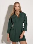 Minikleid APRICOT "Hemdblusenkleid", Damen, Gr. 8, gr&uuml;n, gewebt, , Modisch, normal,