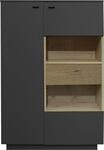 M&auml;usbacher Highboard B/H/T: 103x151x45, inkl. Beleuchtung