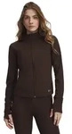 Trainingsjacke UNDER ARMOUR "Motion Full Zip Jacket", Damen, Gr. M, braun (kona