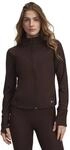Trainingsjacke UNDER ARMOUR "Motion Full Zip Jacket", Damen, Gr. M, braun (kona