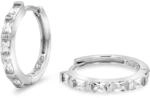 Paar Creolen TOM TAILOR, silber, Ohrringe, Damen, 17mm, Silber 925 (Sterlingsilber),