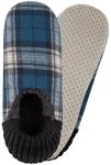 Camano Socken mit ABS-Sohlenaufdruck, kariert