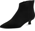 Stiefelette MARCO TOZZI, Damen, Gr. 37, Textil, schwarz, Veloursleder,...