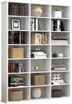 VCM Standregal "Holz CD DVD Standregal B&uuml;cherregal Regal Megosa M" 1 Stk. tlg.