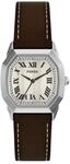 Quarzuhr FOSSIL "Harlow", braun (braun, creme), Armbanduhren, Herren,