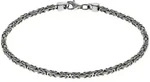 Armband ZEEME "Silber 925 poliert K&ouml;nigskette 2,2mm breit", wei&szlig;, Armb&auml;nder,