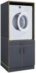 VCM Waschmaschinenumbauschrank "&Uuml;berbauschrank Waschmaschine &Uuml;berbau Rislo CL XL" 1