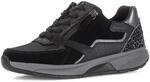 Sneaker GABOR "Sneaker low", Damen, Gr. 35, schwarz, Schuhe Sneaker
